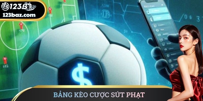 Bảng kèo cược sút phạt